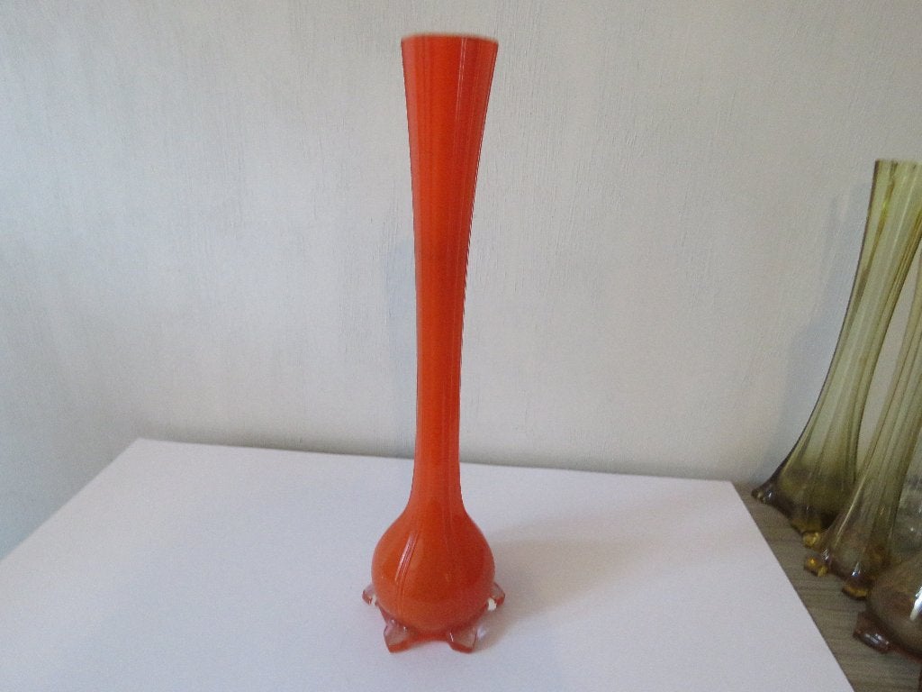 Verre de couleur orange Solifleur, Enlèvement ou Envoi