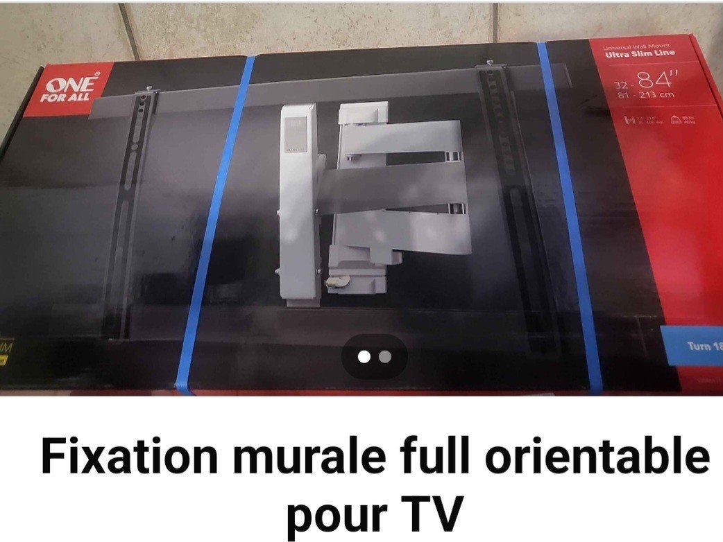Volledig verstelbare muurbeugel voor tv, Ophalen