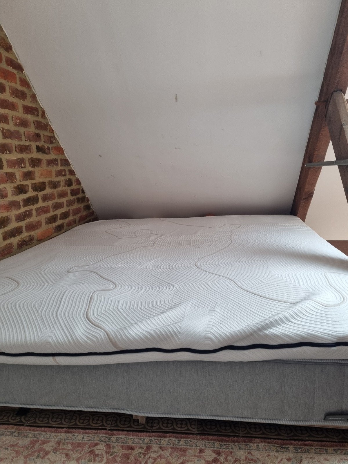 Topper matras, Ophalen, Matras