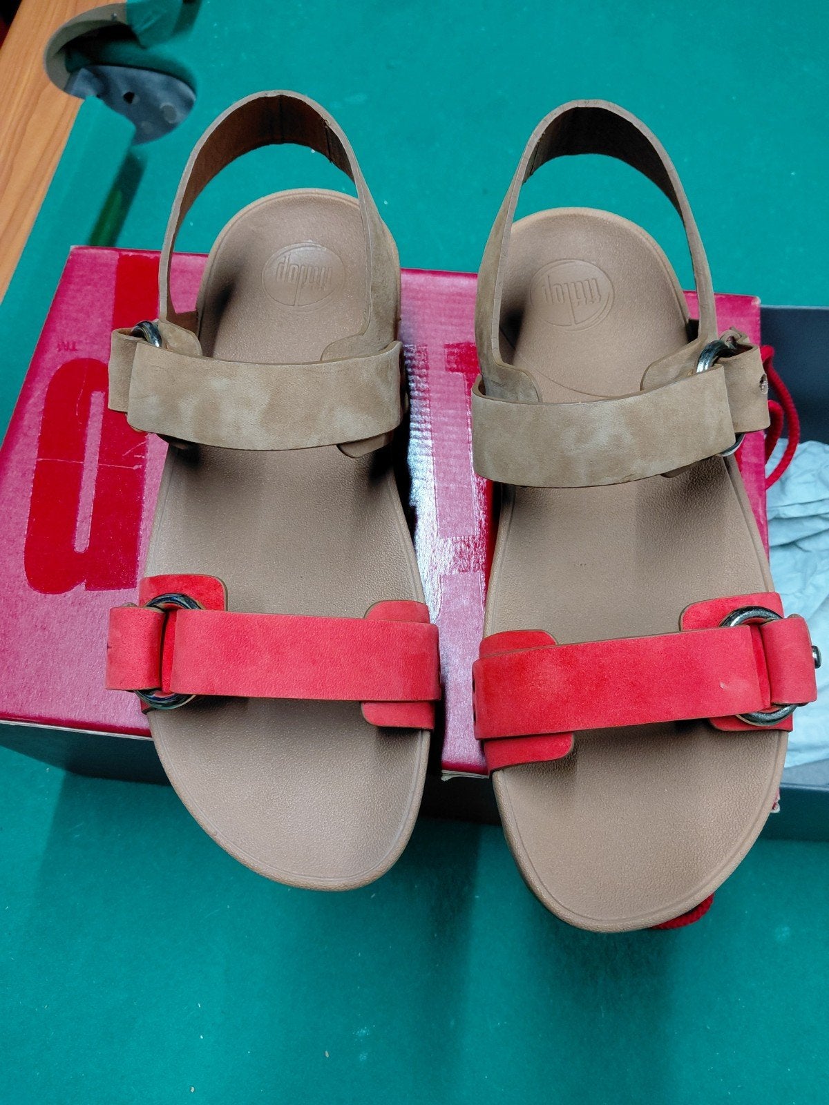 fitflop sandalen, Nieuw, Fitflop, Rood, Sandalen of Muiltjes