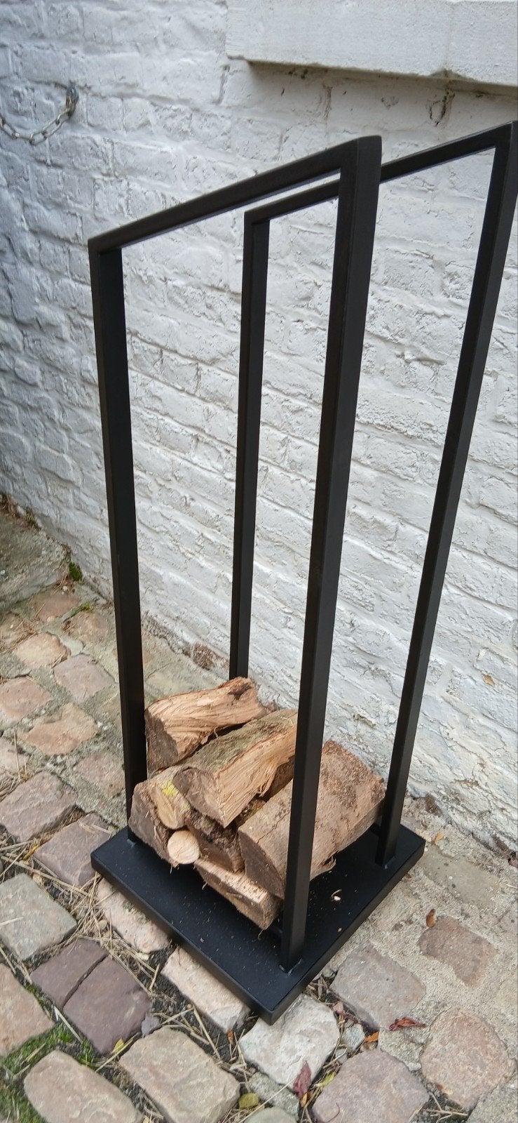 Porte buche fabrication ferronnier style stuv, Huis en Inrichting, Haarden, Ophalen