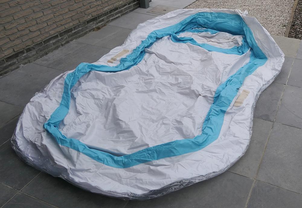 Zwembad, Tuin en Terras, Ophalen, Gebruikt, Minder dan 80 cm, Opblaaszwembad