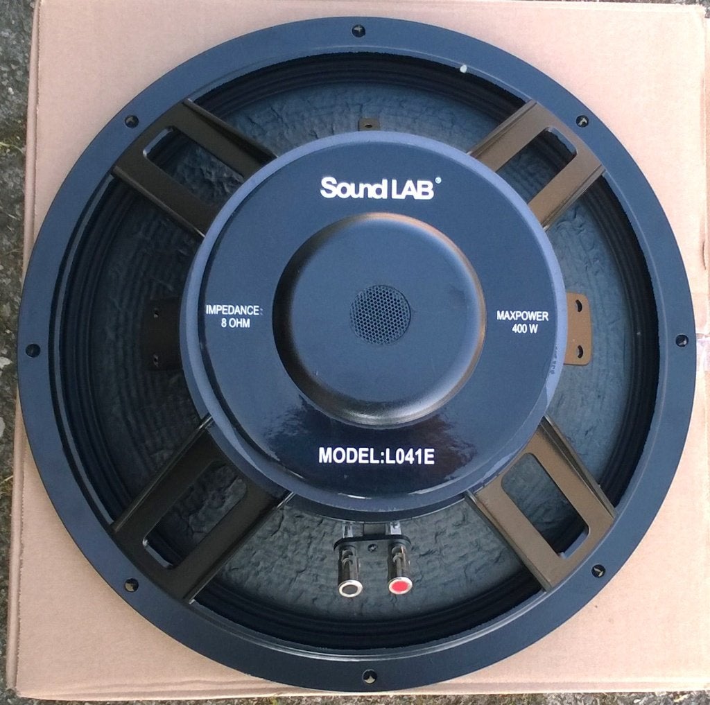 Woofer 15 inch 400 Watt, 4 Ohm, Audio, Tv en Foto, Overige typen, Nieuw, Ophalen of Verzenden, 150 watt of meer