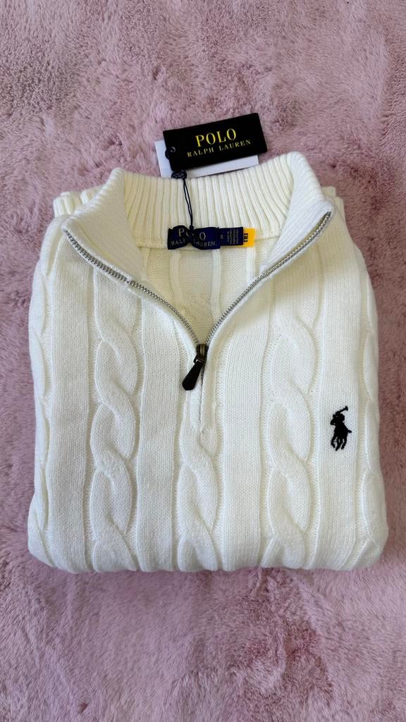Polo Ralph Lauren _ maat S _ in zeer goede staat, Kleding | Heren, Truien en Vesten, Zo goed als nieuw, Wit, Ophalen of Verzenden