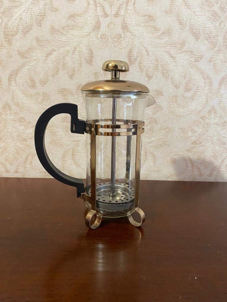 Koffiezet French press, Ophalen