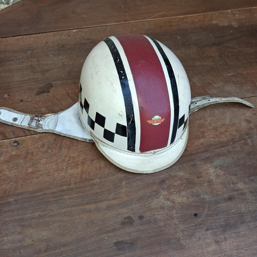 Magnifique casque de moto vintage, Enlèvement ou Envoi