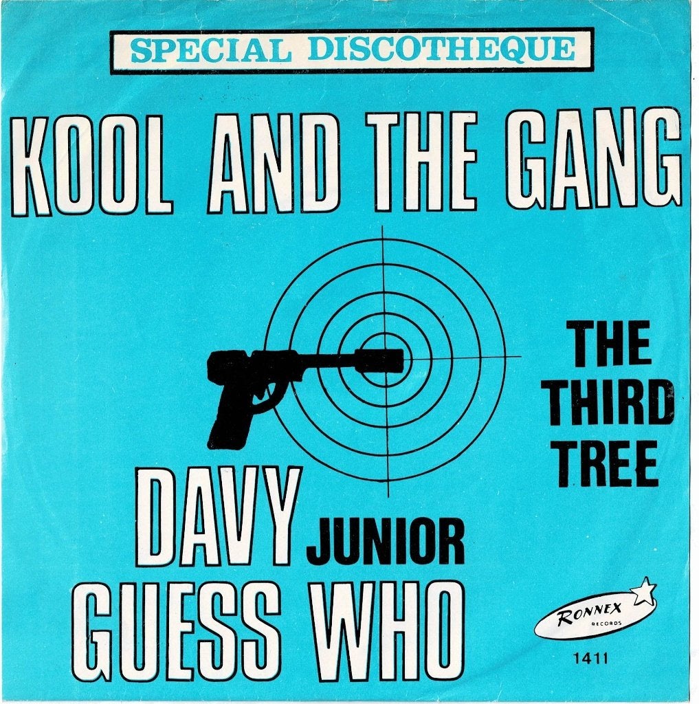 DAVY junior and GUESS WHO - Kool and the gang/ The third ..., CD & DVD, R&B et Soul, 7 inch, Utilisé, Housse de protection extérieure