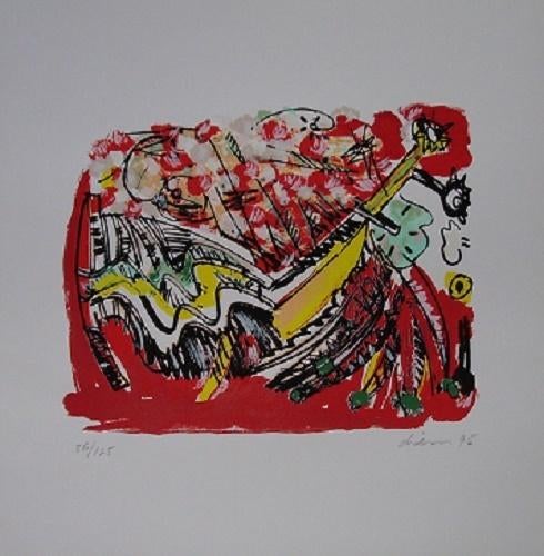 Peter Diem - "There Is An Island", Antiek en Kunst, Ophalen of Verzenden