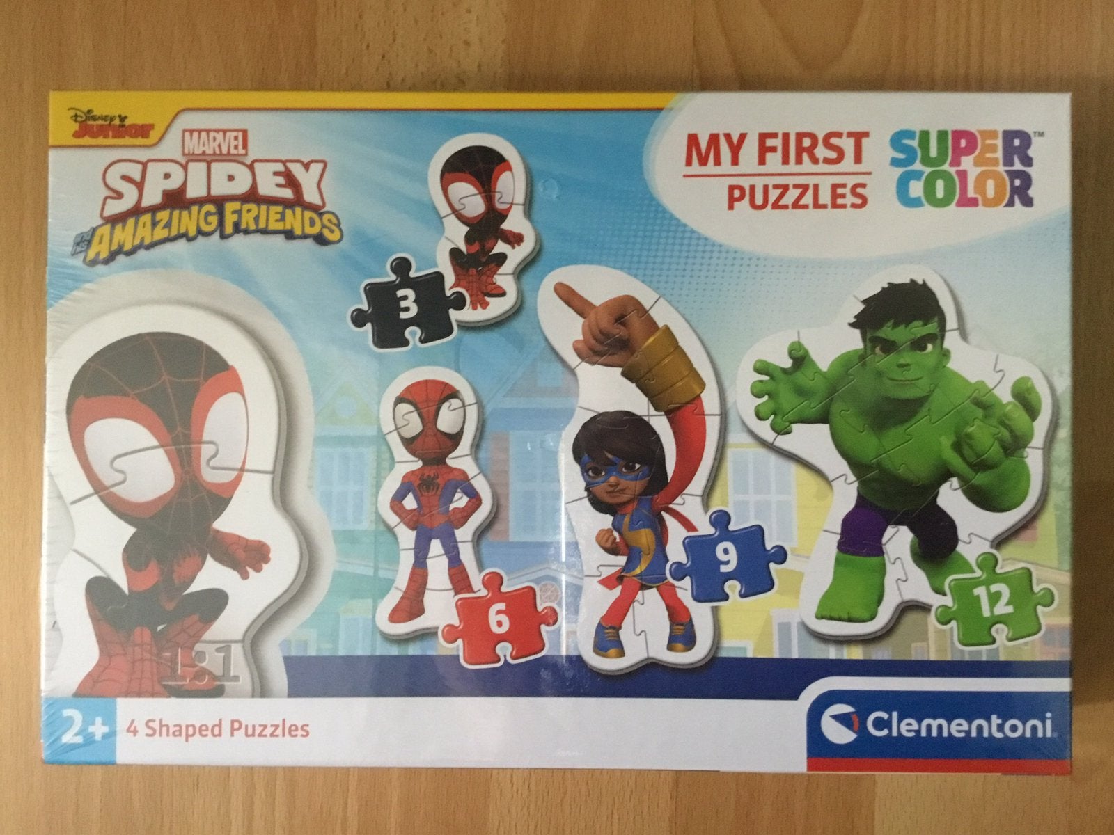 Puzzels Marvel Spidey Amazing Friends - Nieuw, Ophalen of Verzenden, Minder dan 10 stukjes, Nieuw, 2 tot 4 jaar