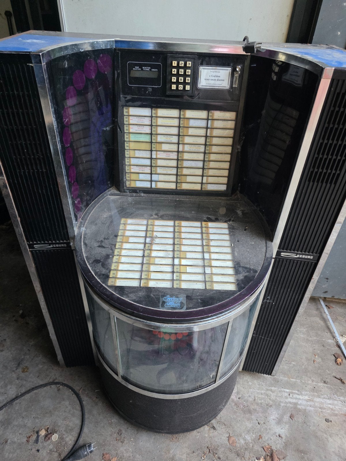 Seeburg Disco Jukebox SMC1 / ESMC1 - Vintage Jukebox, Collections, Machines | Jukebox, Utilisé, Seeburg, 1970 à nos jours, Avec singles