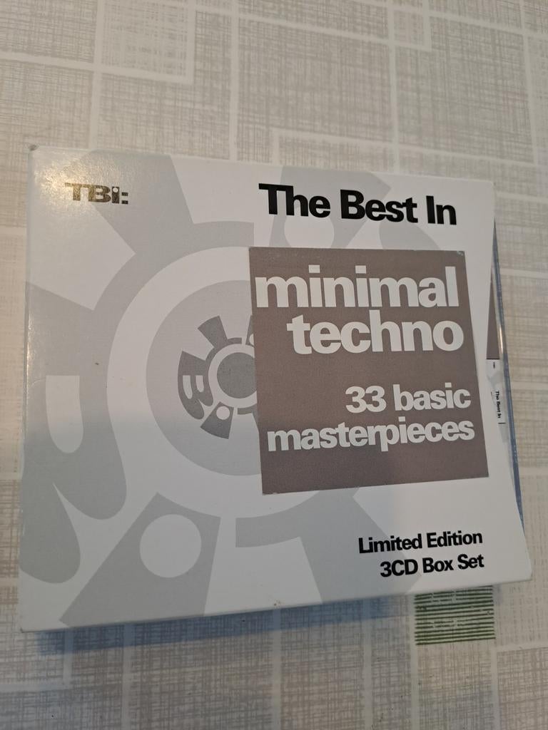TBI the best in Minimal Techno 3cd box, Enlèvement ou Envoi
