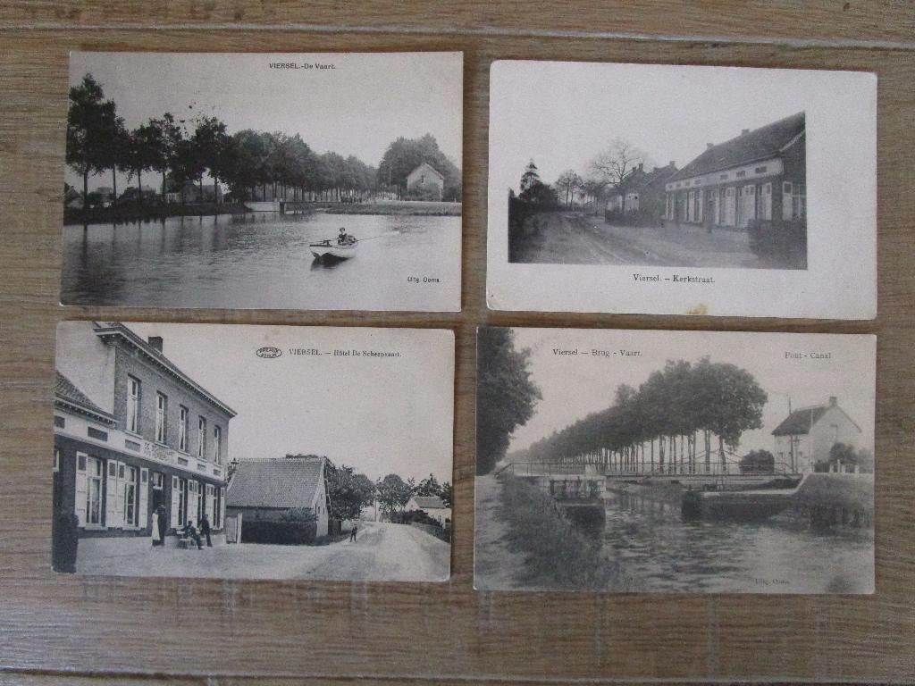 Oude postkaarten Viersel, Verzamelen, Postkaarten | Themakaarten, Gelopen, 1920 tot 1940, Stad of Dorp, Ophalen of Verzenden