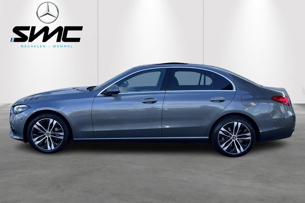Mercedes-Benz C-klasse C 300 e Luxury Line, Auto's, Automaat, 4 deurs, Zwart, 4 cilinders