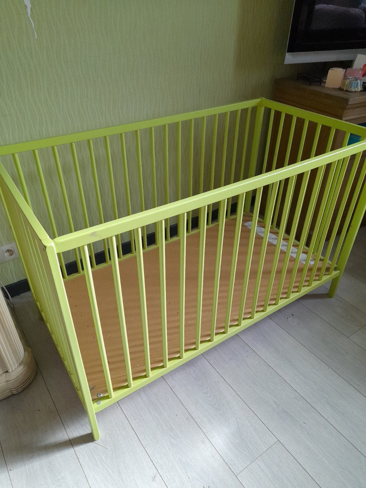lit bébé ikea somnat, Enlèvement, Utilisé, Lit