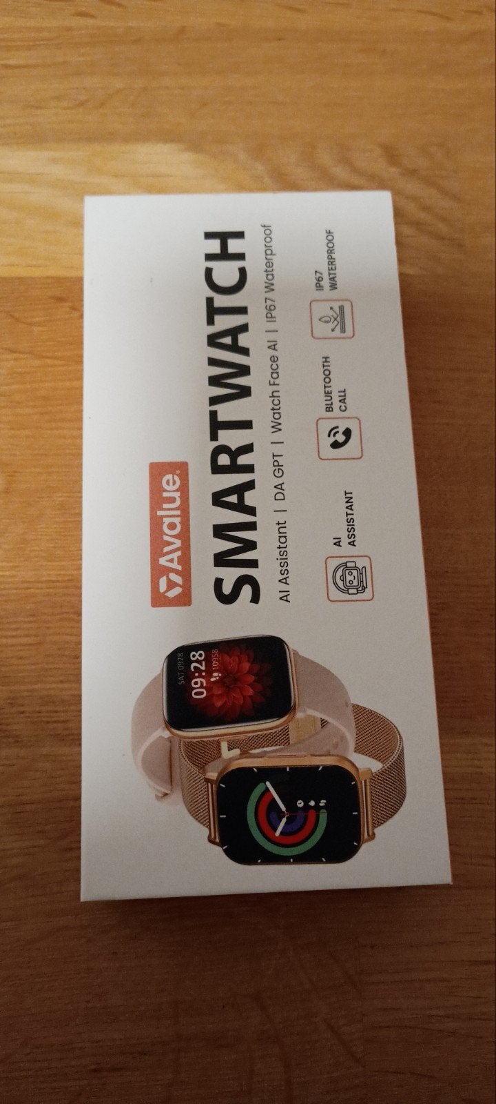 smartwatch, Ophalen