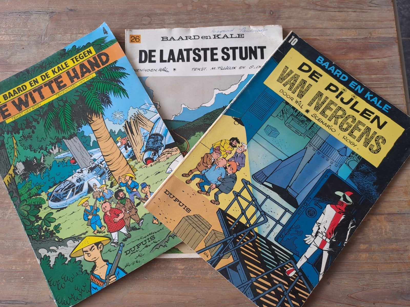 Baard en Kale, Ophalen
