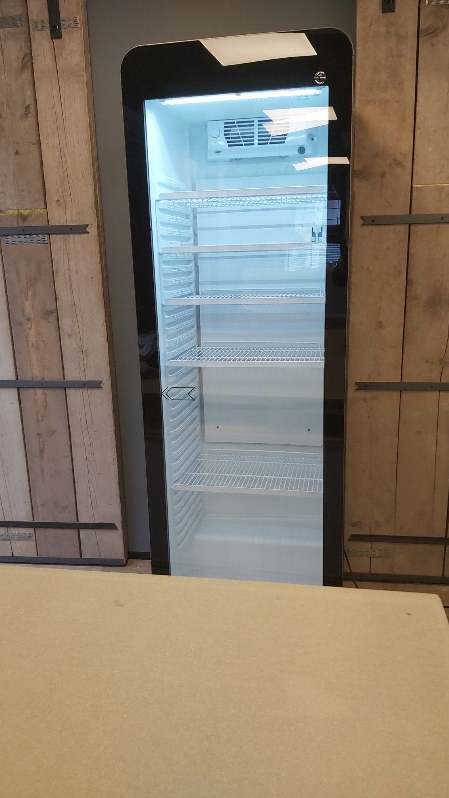 Luxe Zwarte Drankfrigo  385 L / Nieuw - Special Edition, Elektronische apparatuur, Koelkasten en IJskasten, Ophalen