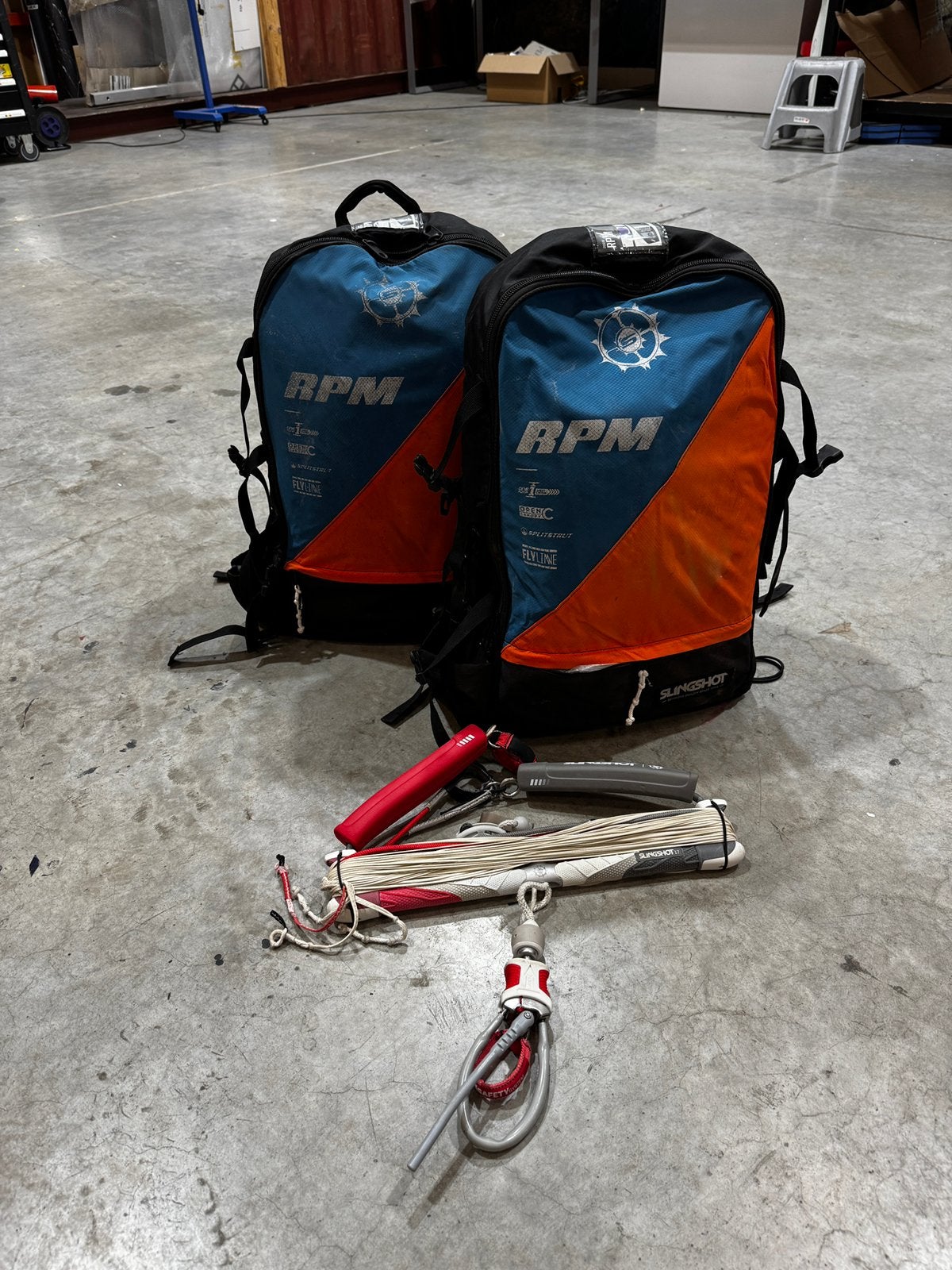 Slingshot rpm 7&9m, Ophalen, Zo goed als nieuw, Kite
