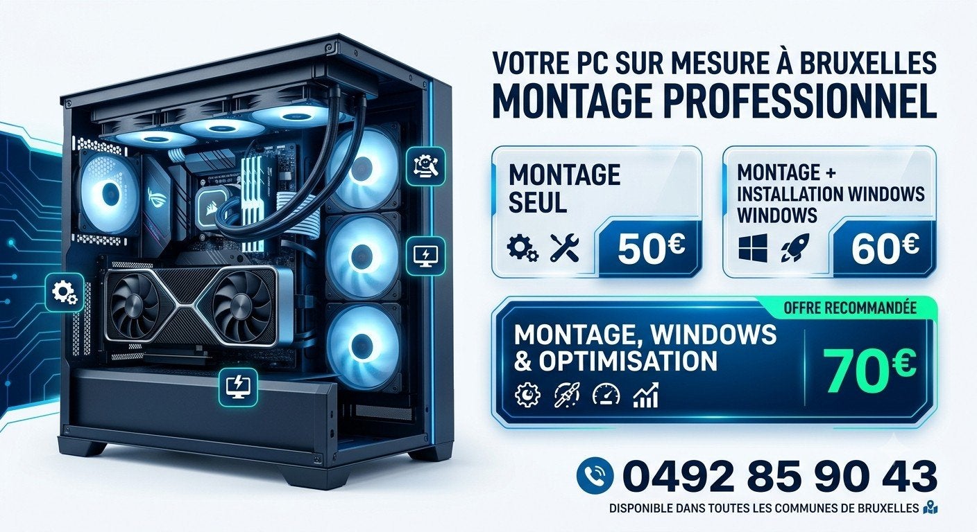 MONTAGE PC SUR MESURE !, Enlèvement ou Envoi, Gaming, SSD