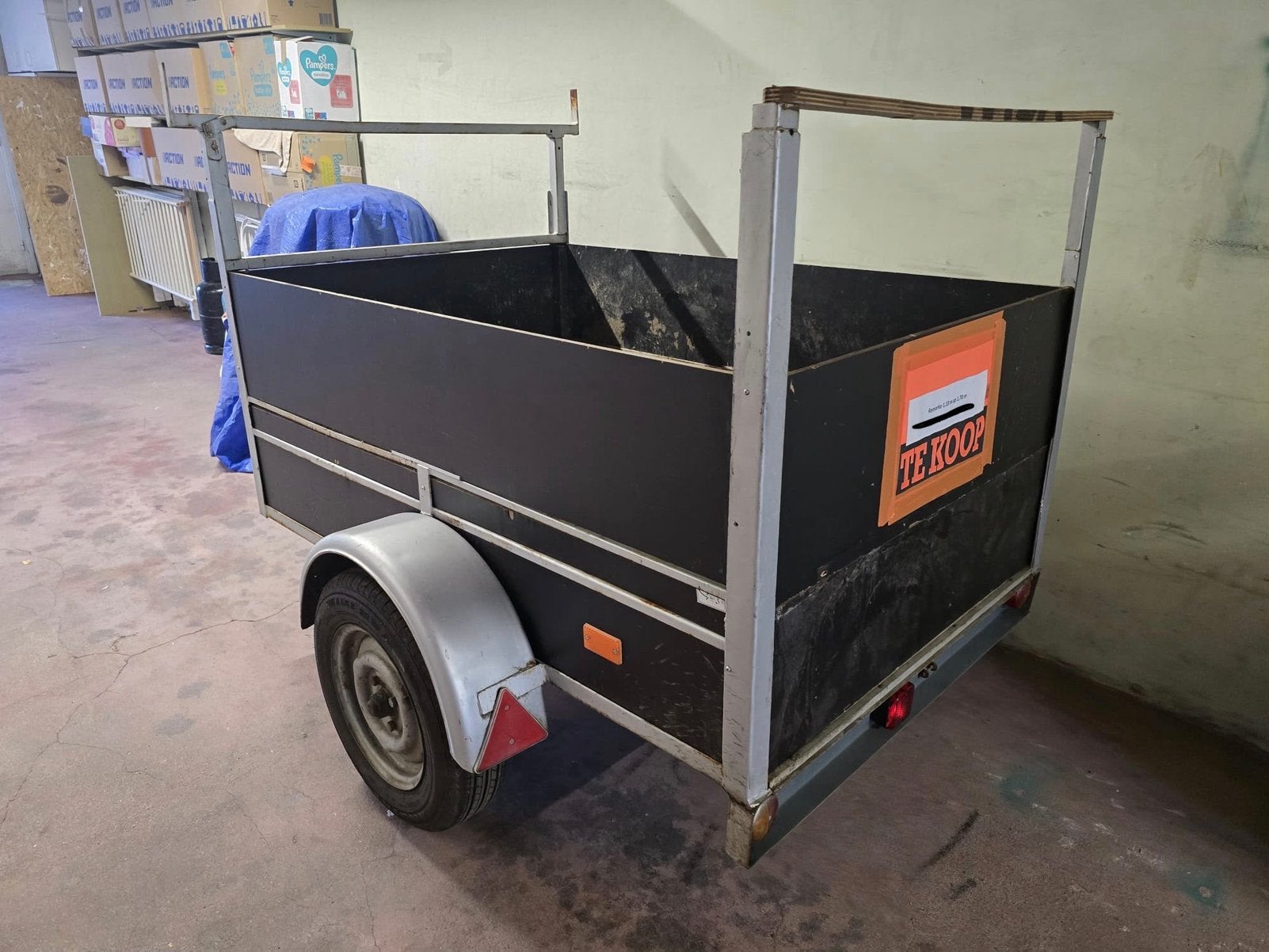 Aanhangwagen, Enlèvement, Comme neuf