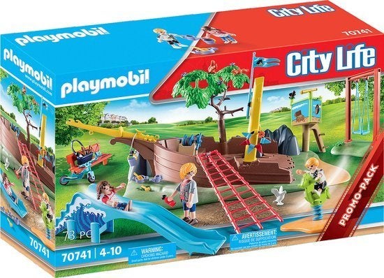 Playmobil 70741 speeltuin, Ophalen of Verzenden, Nieuw, Complete set