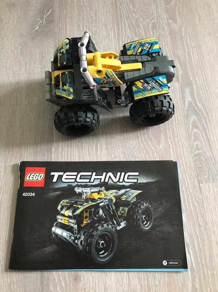 LEGO 42034 - Quad motor, Lego, Compleet, Ophalen of Verzenden, Zo goed als nieuw
