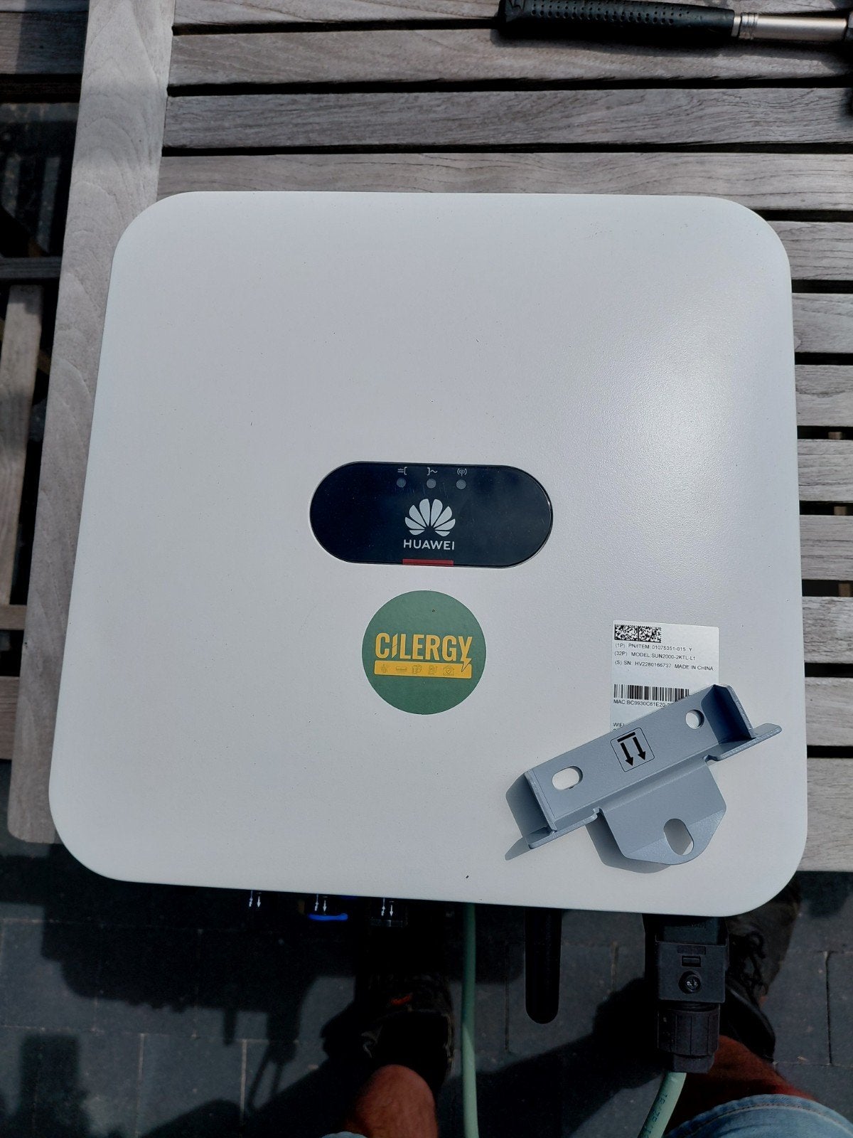 Omvormer zonnepanelen Huawei 2kW, Ophalen
