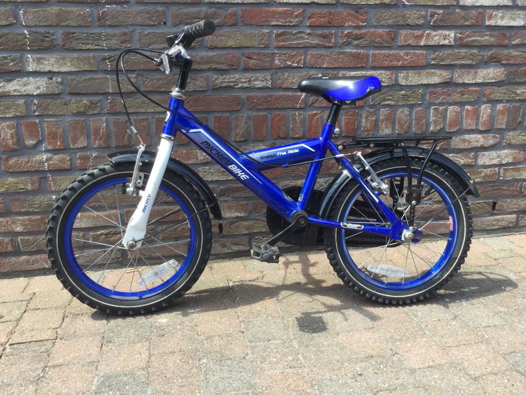 Kinderfiets wielmaat 16 inch, Fietsen en Brommers, Fietsen | Kinderfietsjes, Ophalen, Gebruikt, Velgrem, 16 tot 20 inch