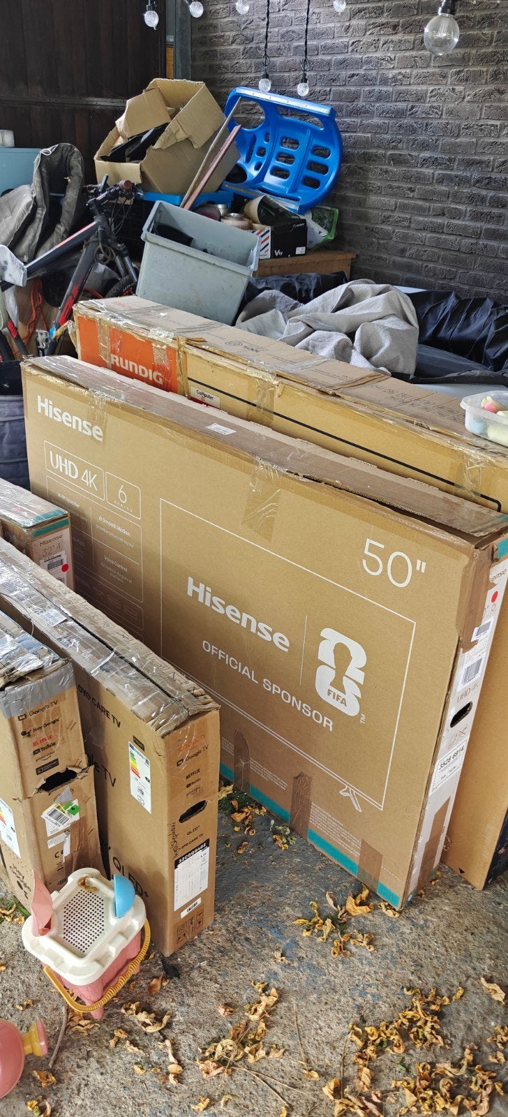 nieuwe tvs voor onderdelen, Audio, Tv en Foto, Televisies, Ophalen
