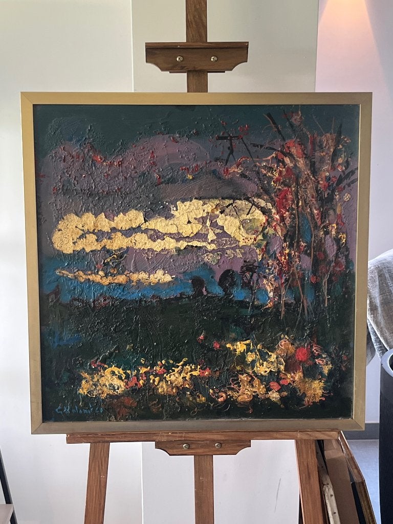Georges ROLAND et Marcel de LINCE, Enlèvement ou Envoi, Autres techniques, Signé, Paysage