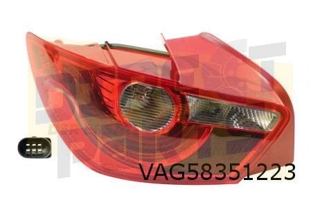 Volkswagen Up ! (-8/16) Feu arrière gauche d'origine ! 1S094, Autos : Pièces & Accessoires, Neuf, -, -, -