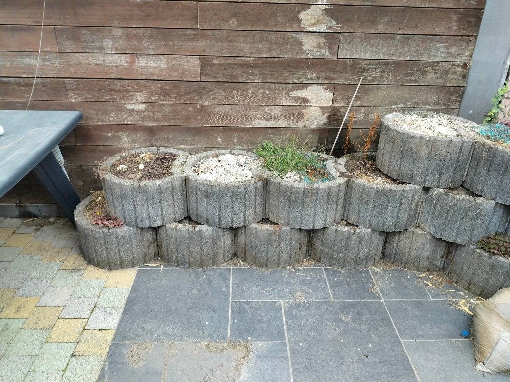 Omheinen/ bloemen, Ophalen, Gebruikt