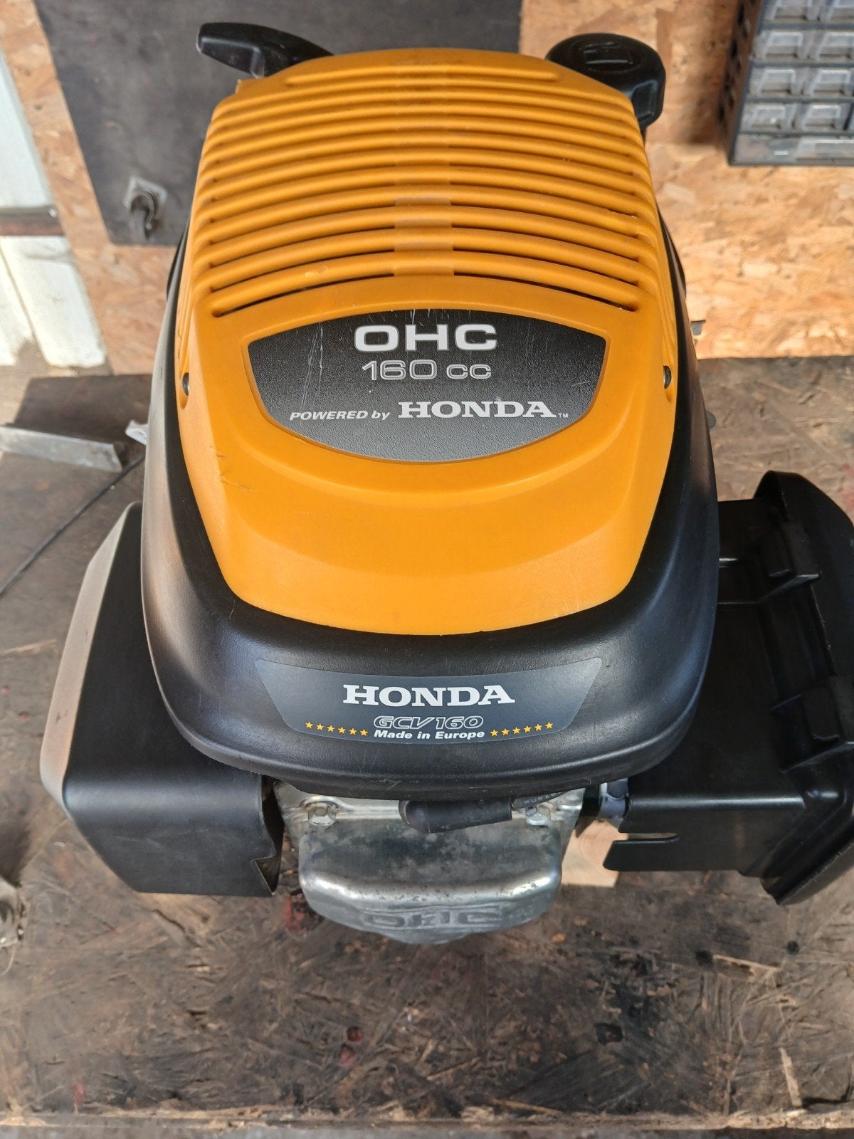 honda motor GCV160, Enlèvement, Utilisé