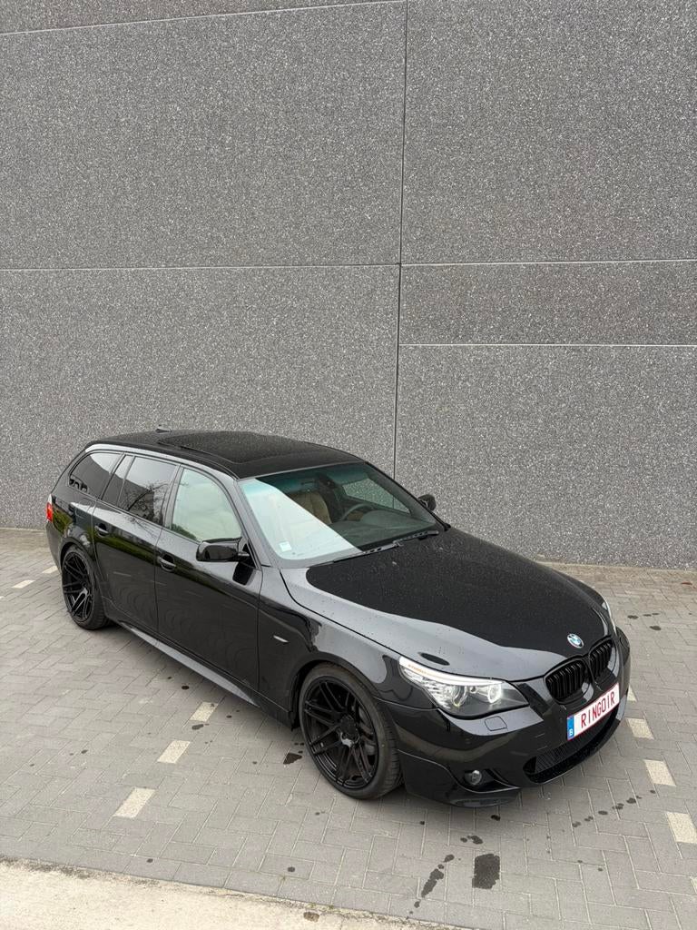 Bmw E61 Lichte vracht, Auto's, BMW, Particulier, 5 Reeks, Achteruitrijcamera, Adaptieve lichten, Airbags, Airconditioning, Alarm
