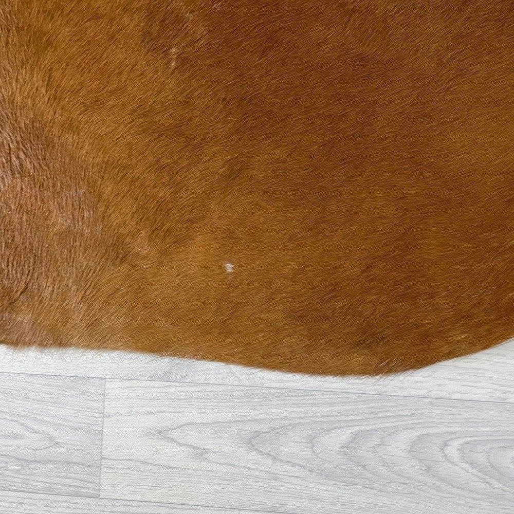Koeienhuid bruin wit Hereford 205x205cm | Lederstore, Meerkleurig, Wandkleed, Nieuw, Ophalen of Verzenden