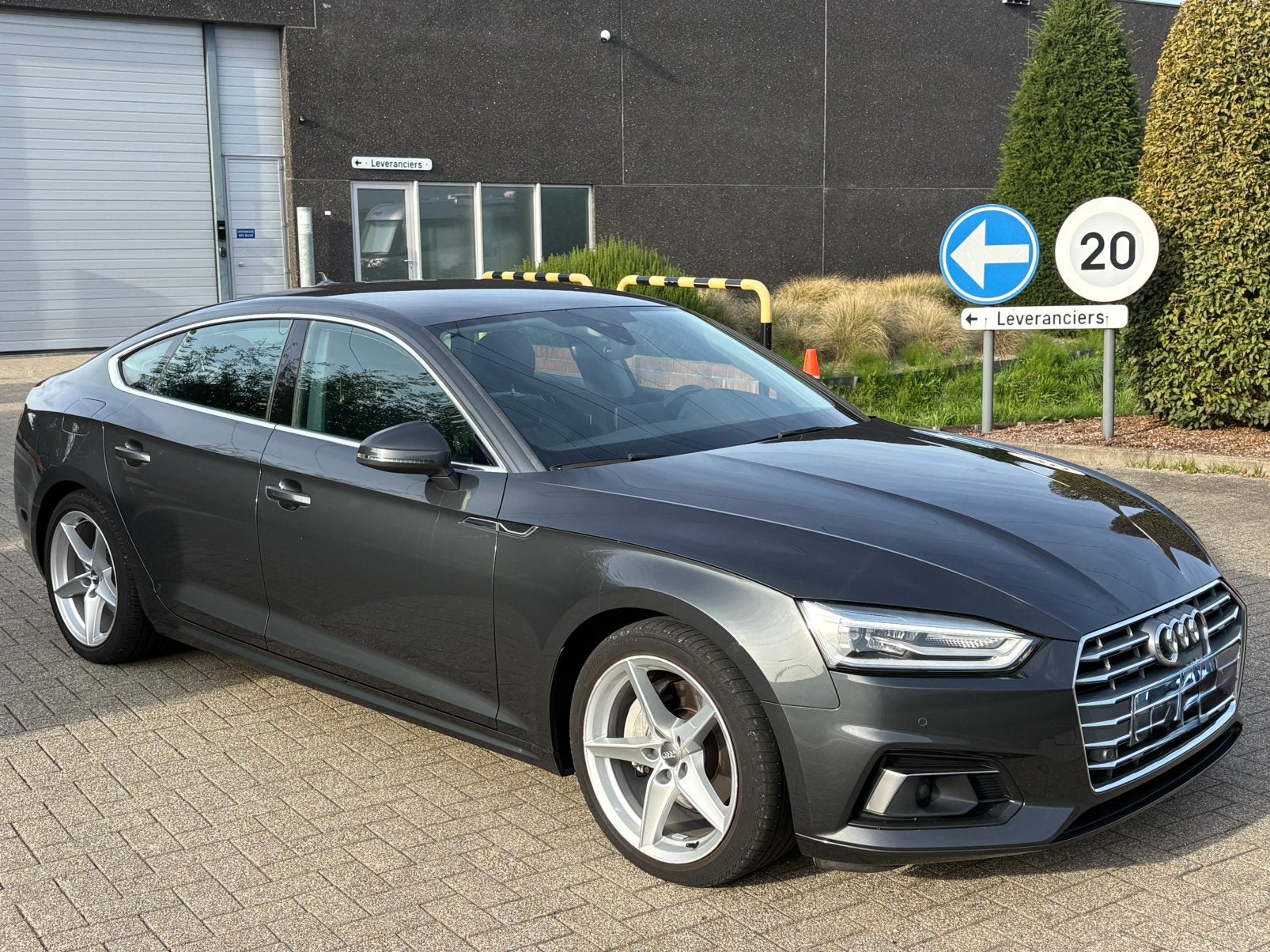 Audi A5 2.0 TDI 190CV Automatique — 2020 — 202 000 KM, Autos, Cuir, Argent ou Gris, Achat, Euro 6