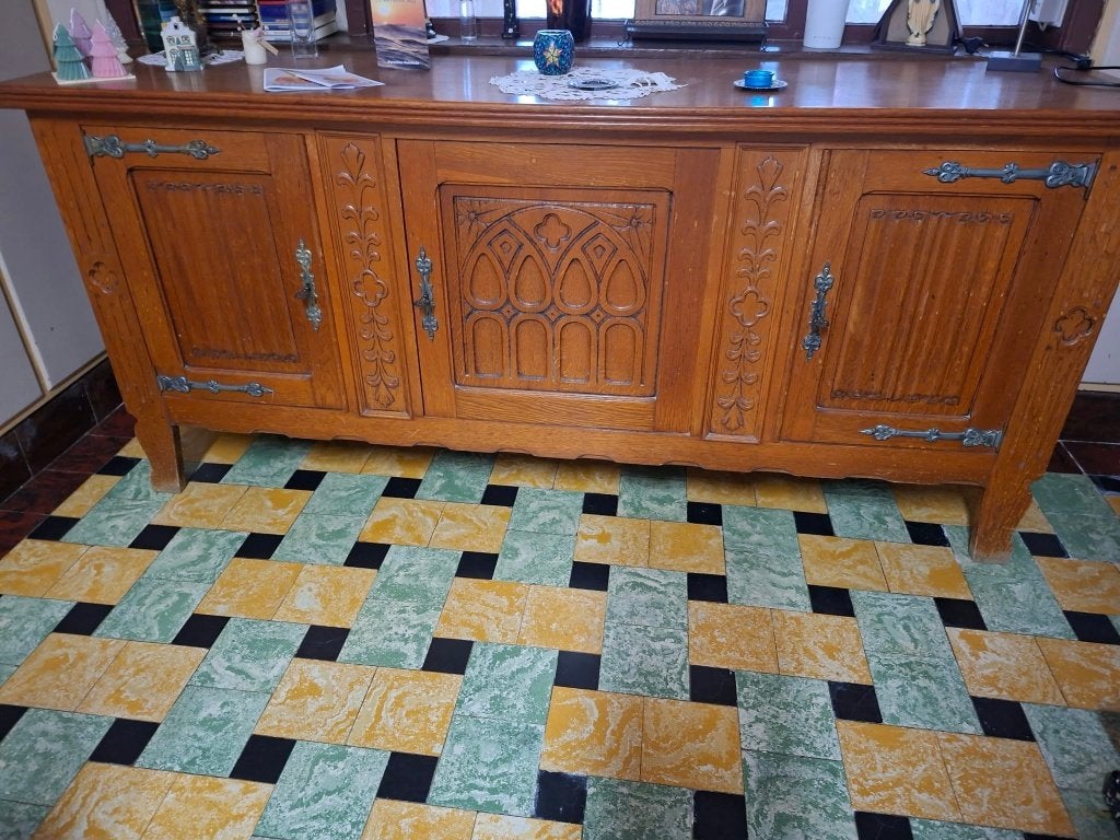 Buffet ancien, Maison & Meubles, Enlèvement, Utilisé, Antiek, Avec porte(s)