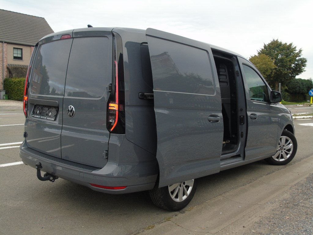 Volkswagen Caddy 2.0 TDI MAXI *2021* Lichte vracht *Xenon, 90 kW, Argent ou Gris, Euro 6, Entreprise