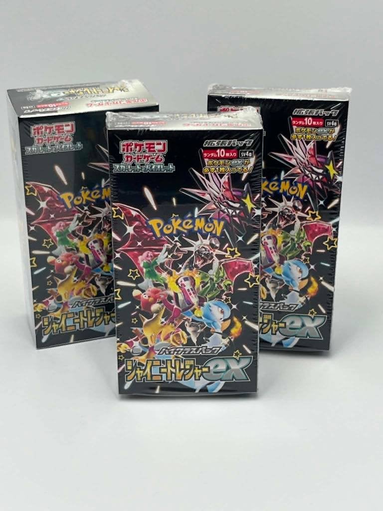 Pokémon : Japanese Shiny Treasure ex Boosterbox, Enlèvement ou Envoi, Neuf, Booster box, Foil