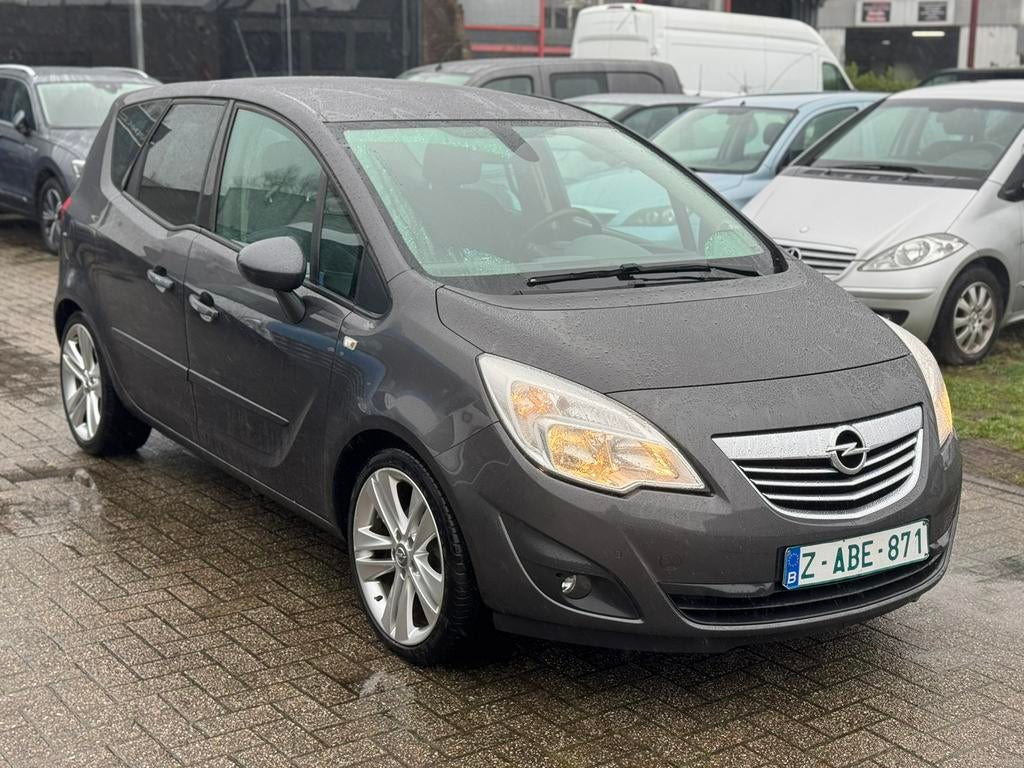 OPEL MERIVA // BENZINE // AIRCO // ONDERHOUDSBOEKJE, Euro 5, Leder en Stof, Handgeschakeld, Meriva