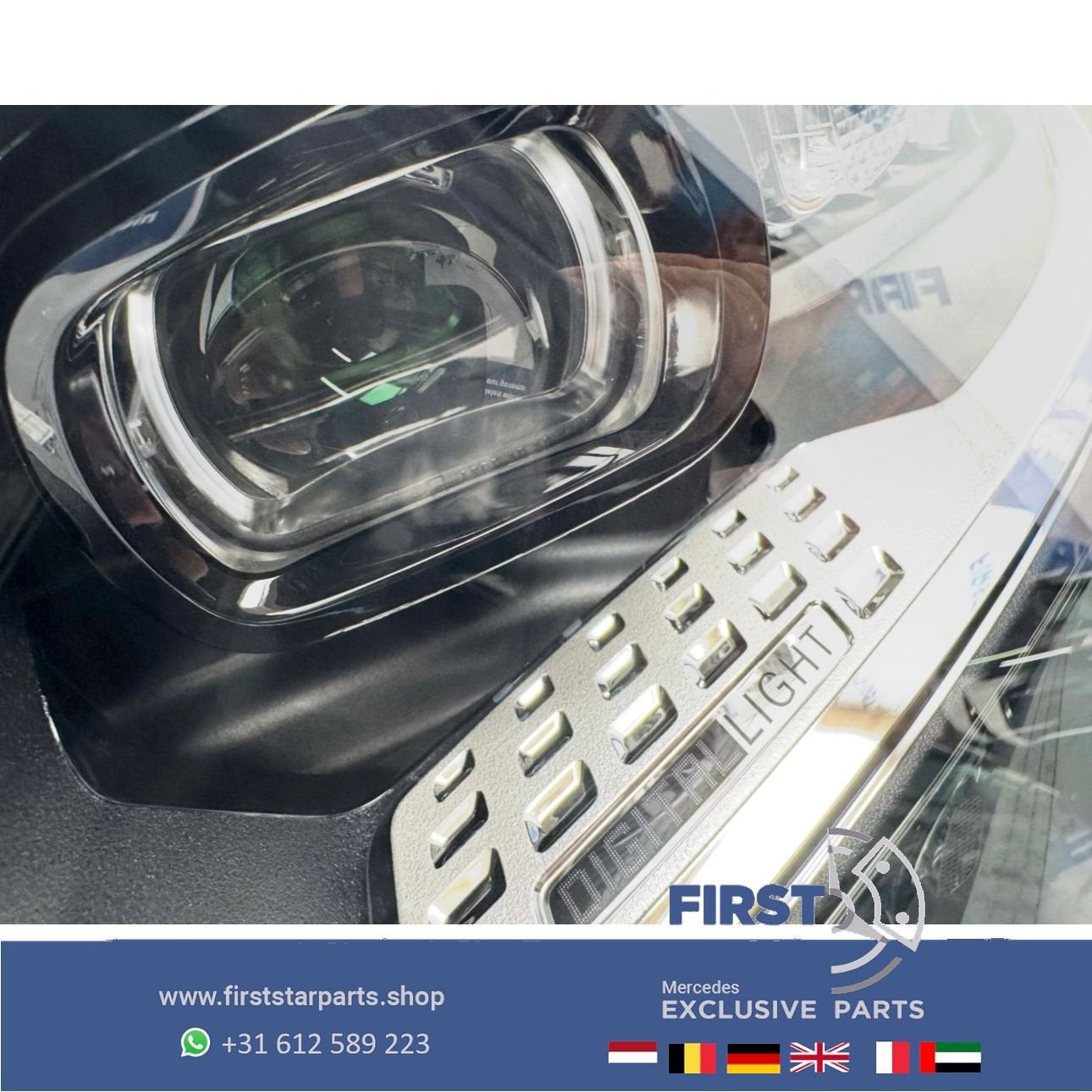 W206 S206 C klasse LED DIGITAL LIGHT KOPLAMP LINKS C63 C63s, -, Utilisé, -, Envoi