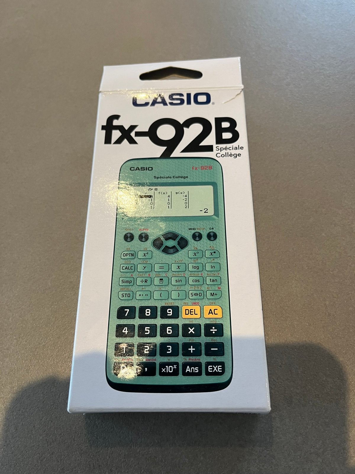 Casio fx-92B, Diversen, Ophalen, Zo goed als nieuw