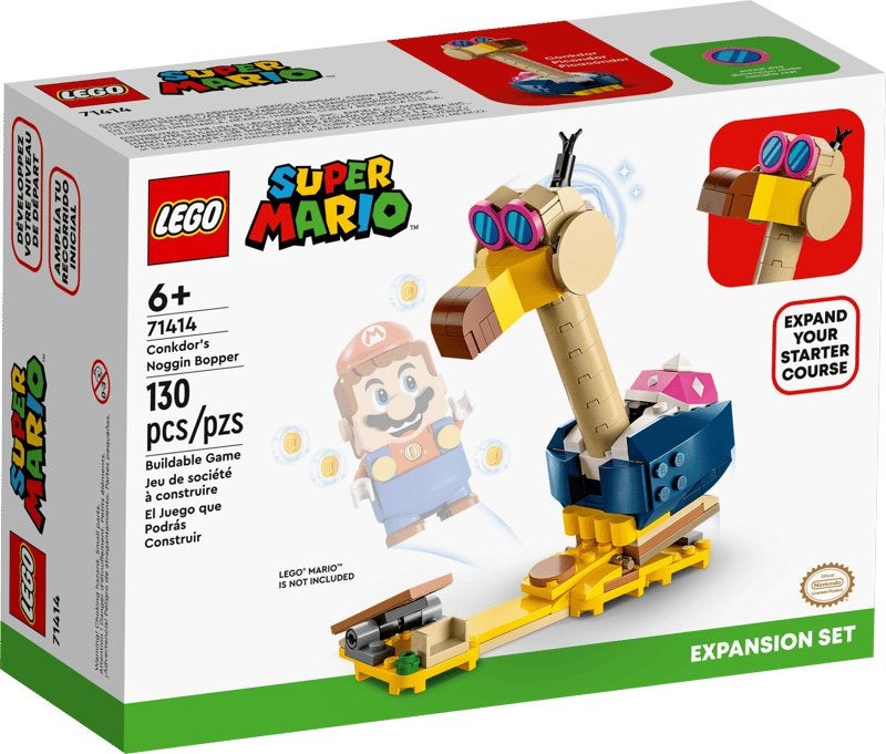 Lego Super Mario - Conkdors hoofdmepper (71414), Compleet, Overige thema's, Lego, Ophalen of Verzenden