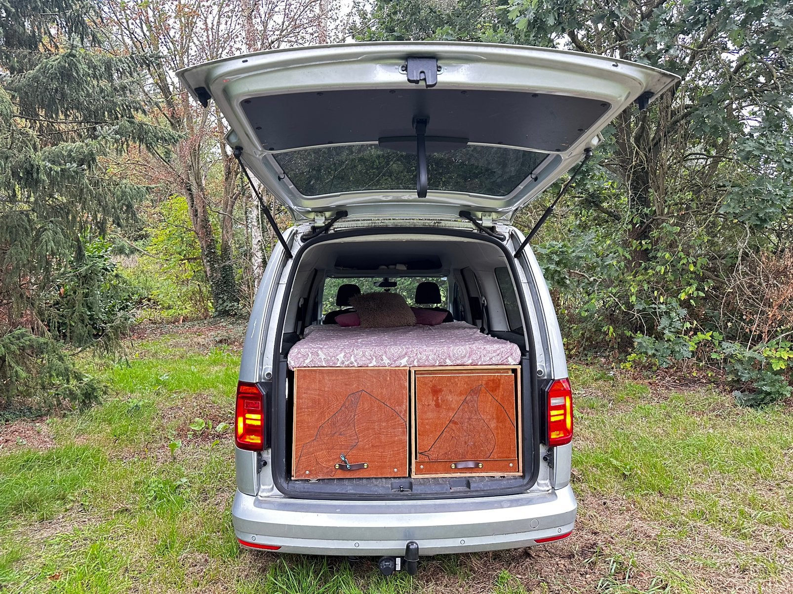 Inrichtingsset caddy maxi camper boxen, Caravanes & Camping, Caravanes & Camping Autre, Enlèvement, Utilisé
