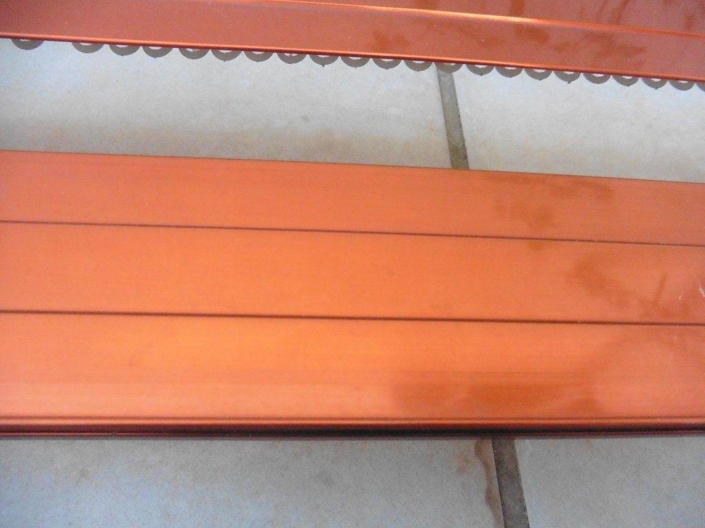 Set van 5 metalen gordijnhoezen, Ophalen