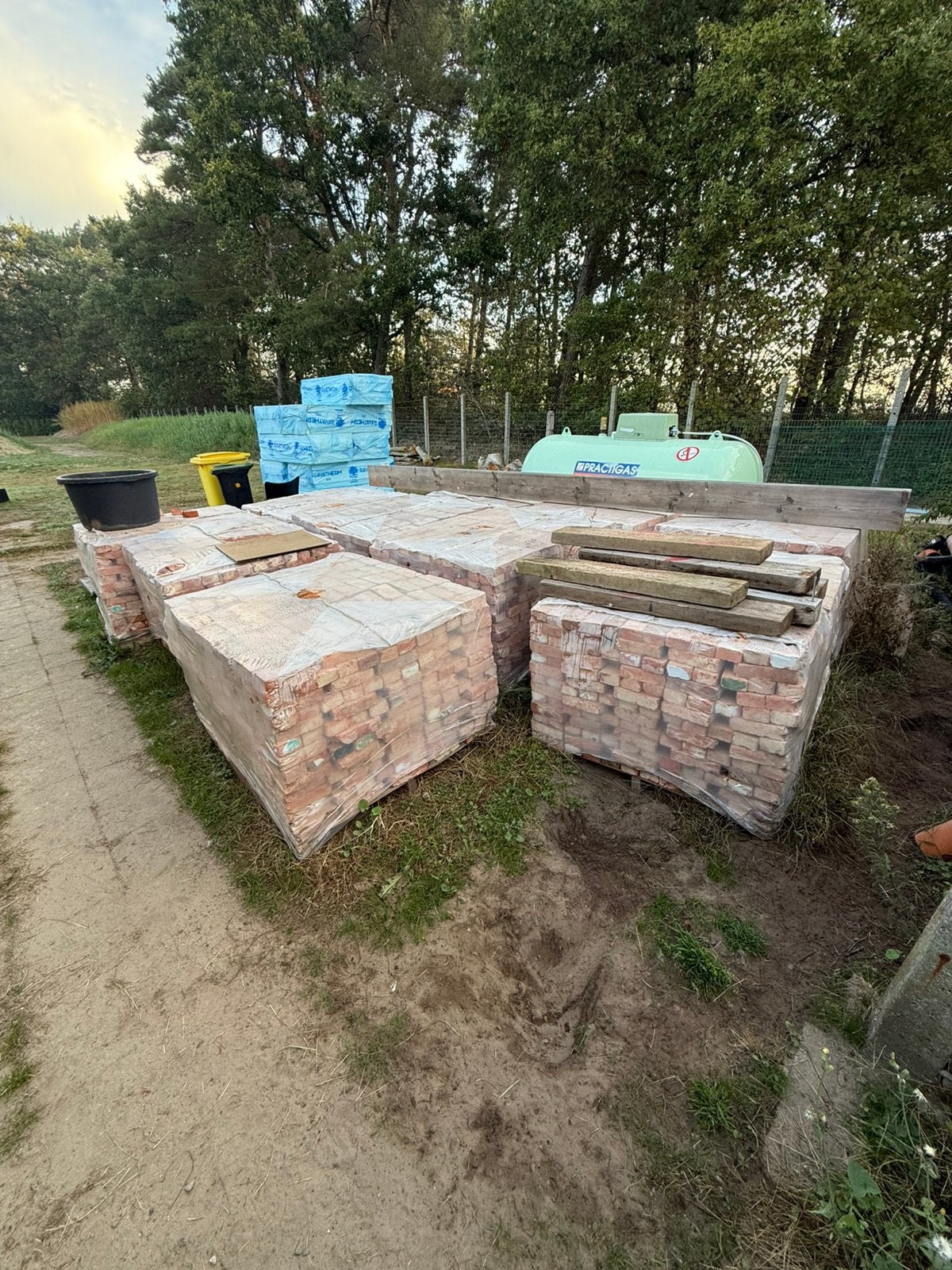 Oude beerse recupsteen, Ophalen, Zo goed als nieuw