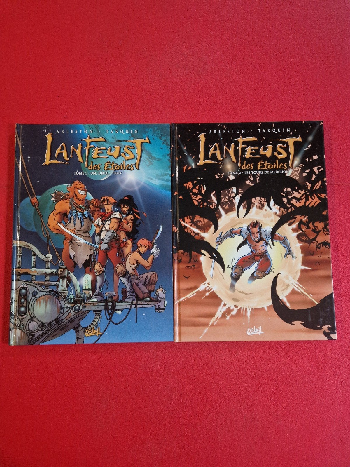 lot de 2 bd lanfeust des étoiles 1 et 2, Livres, Enlèvement ou Envoi