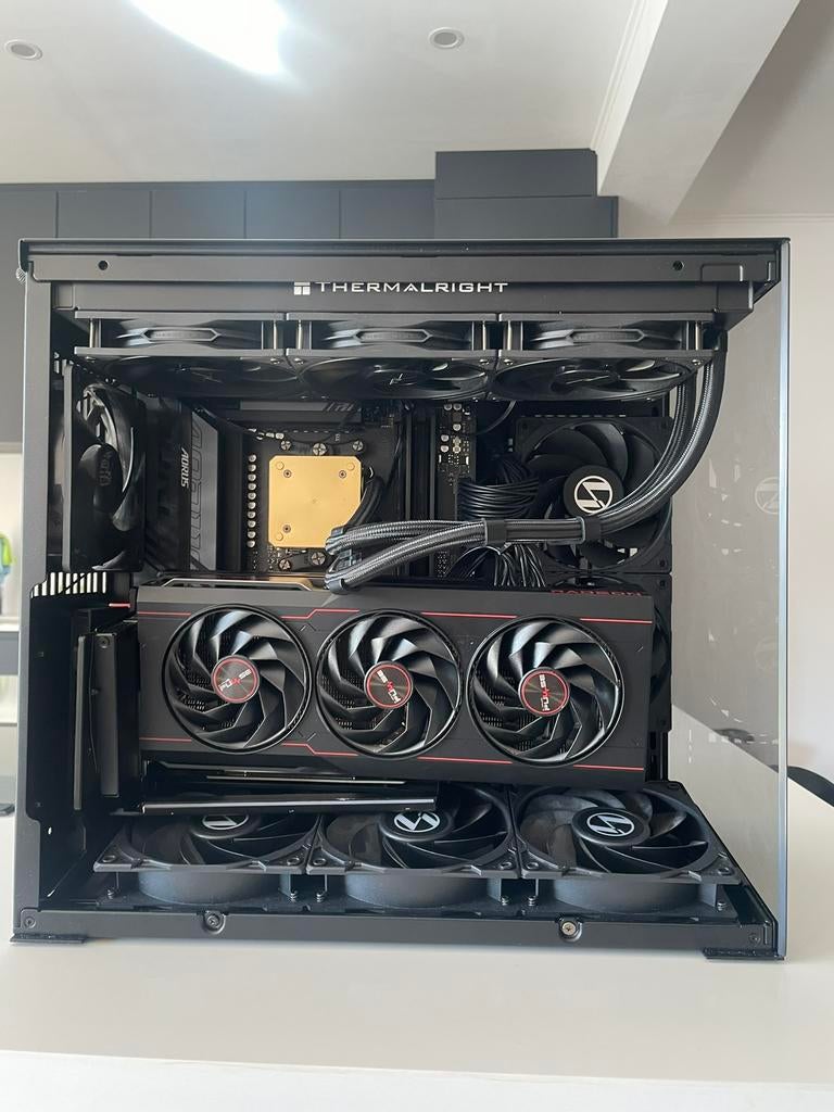 PC personnalisés RX 7900 XT et R7 7800 X3D, B850, AMD, Enlèvement ou Envoi, GDDR6, Comme neuf