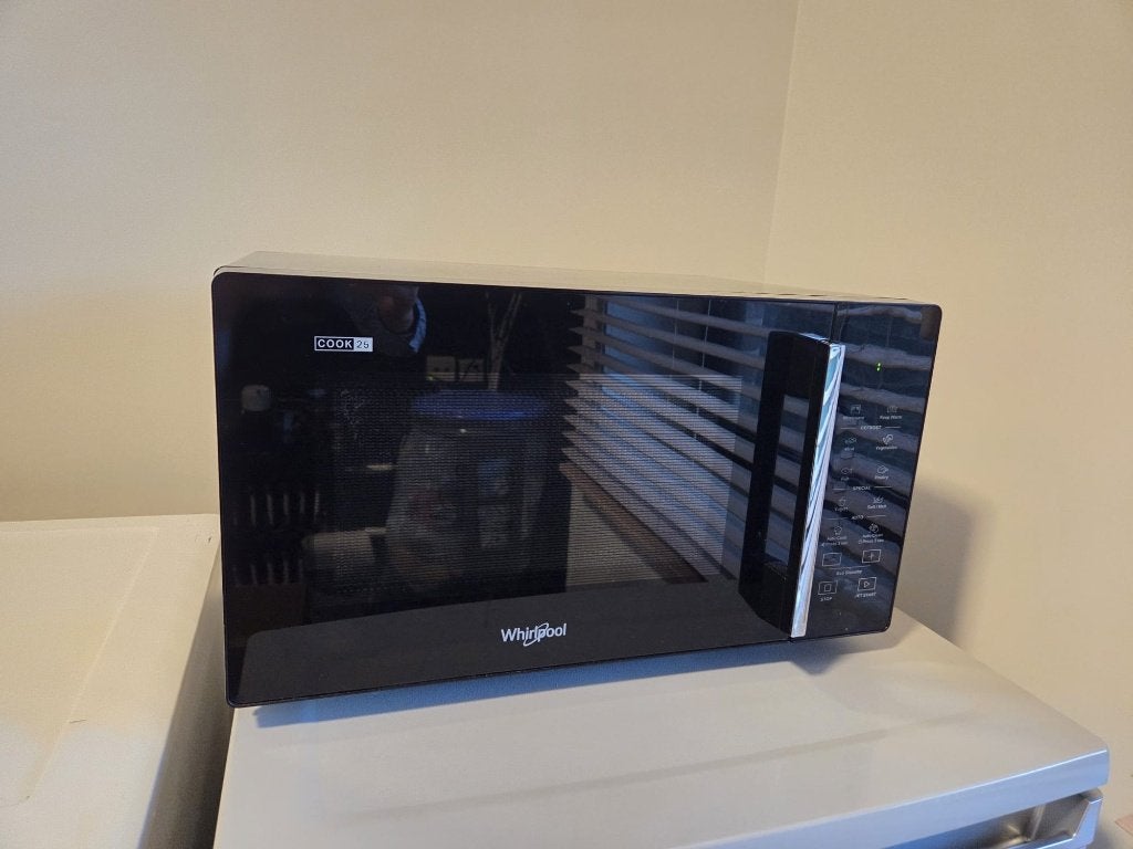 Whirlpool microgolfoven Mod. MWP 251 B 1400W, Elektronische apparatuur, Microgolfovens, Ophalen, Gebruikt, Microgolfoven, Draaiplateau