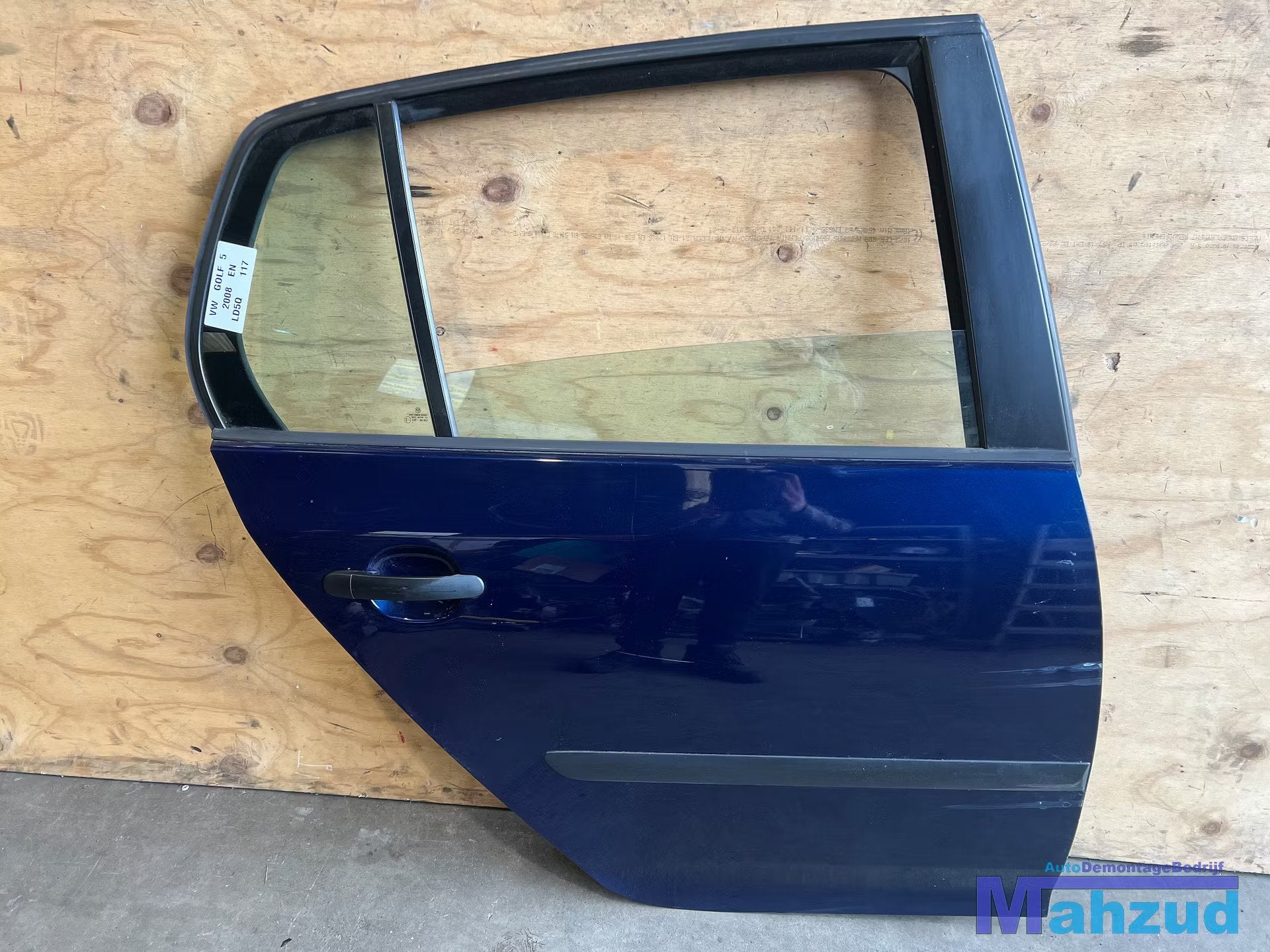 VW GOLF 5 Blauw LD5Q Rechts achter deur 2003-2009, Gebruikt, Volkswagen AG, Achter, Vw@volkswagen.de